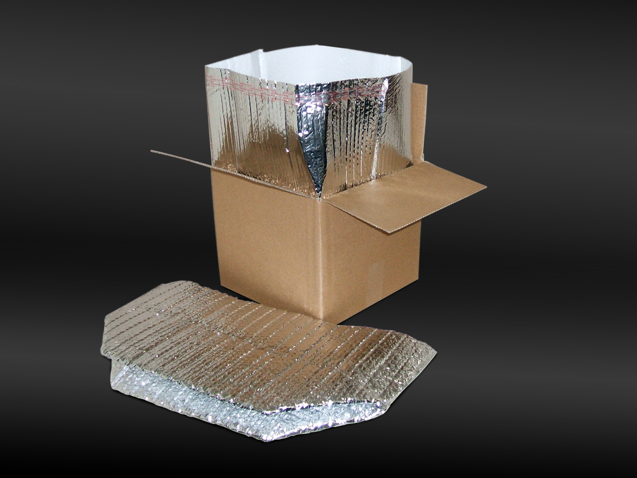 Tep a shield box insulation liner by stateline packaging